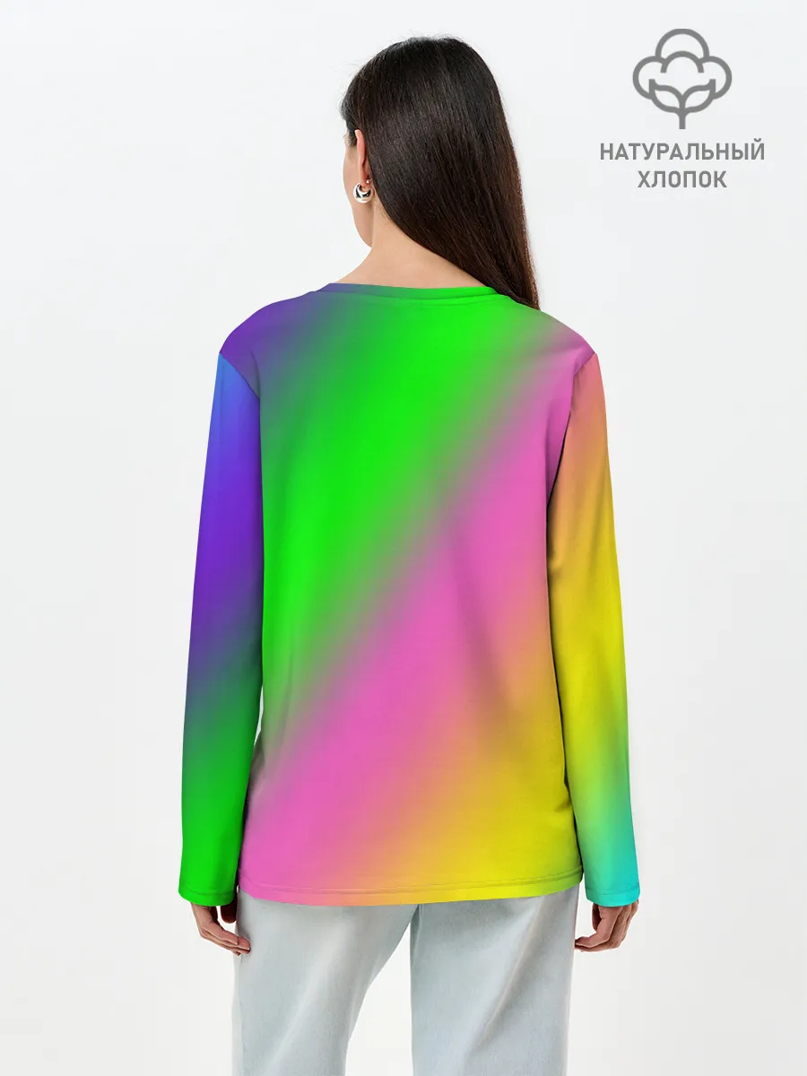 Лонгслив женский. Хлопок / AMONG US