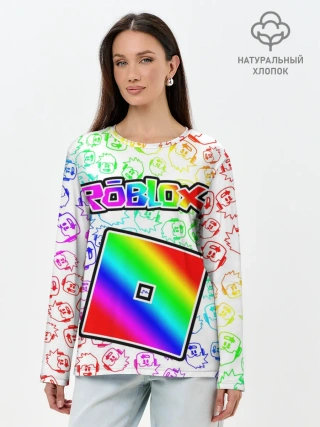 Лонгслив женский. Хлопок / ROBLOX