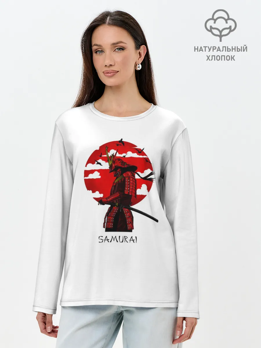 Лонгслив женский. Хлопок / Samurai