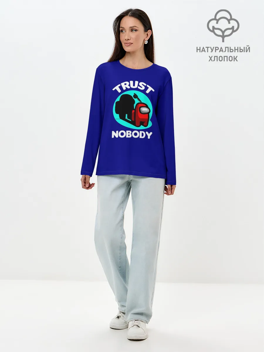 Лонгслив женский. Хлопок / Among us