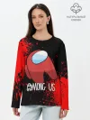 Лонгслив женский. Хлопок / AMONG US