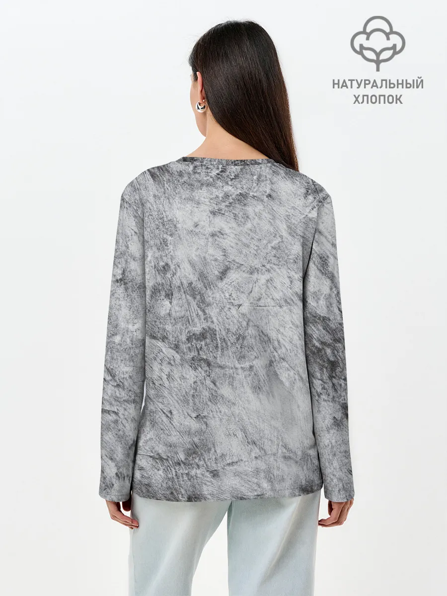 Лонгслив женский. Хлопок / AMONG US