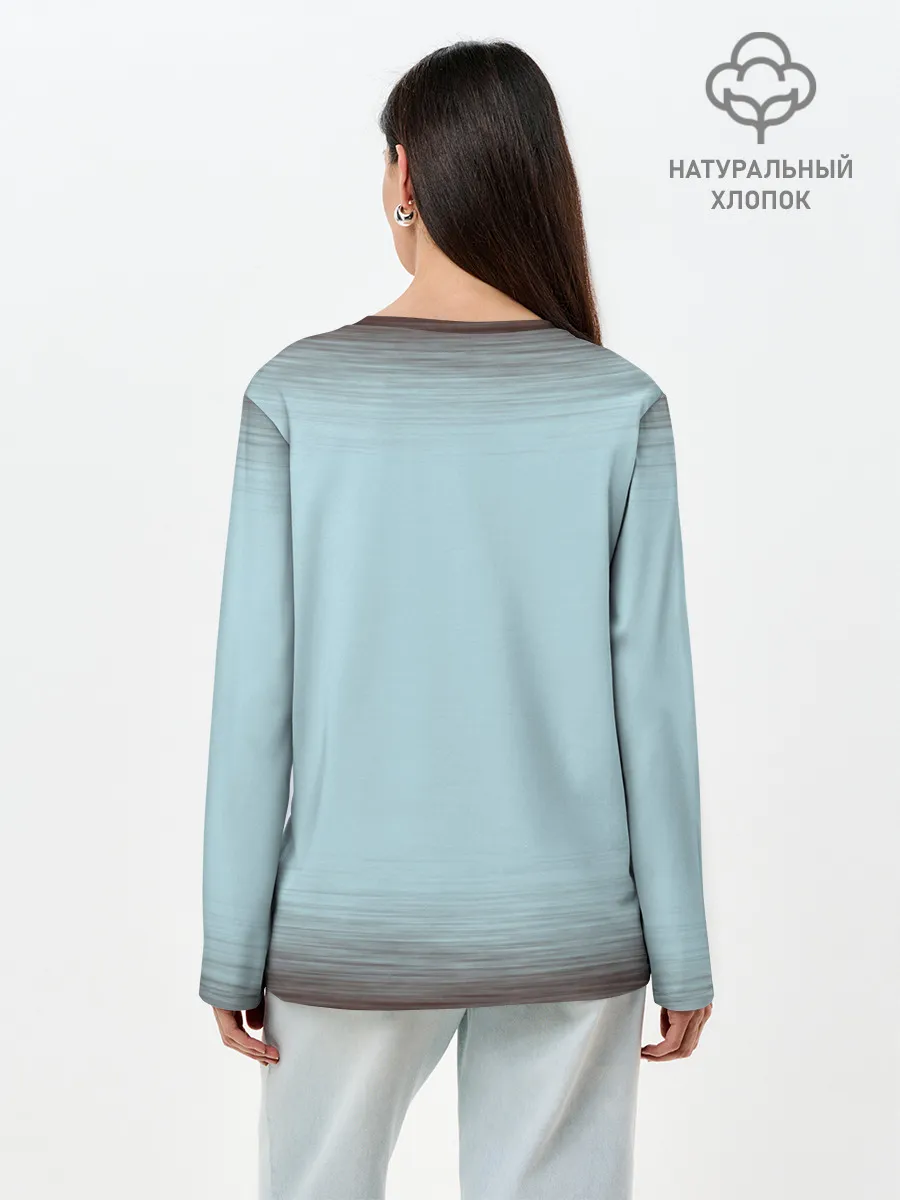 Лонгслив женский. Хлопок / AMONG US - LOVE