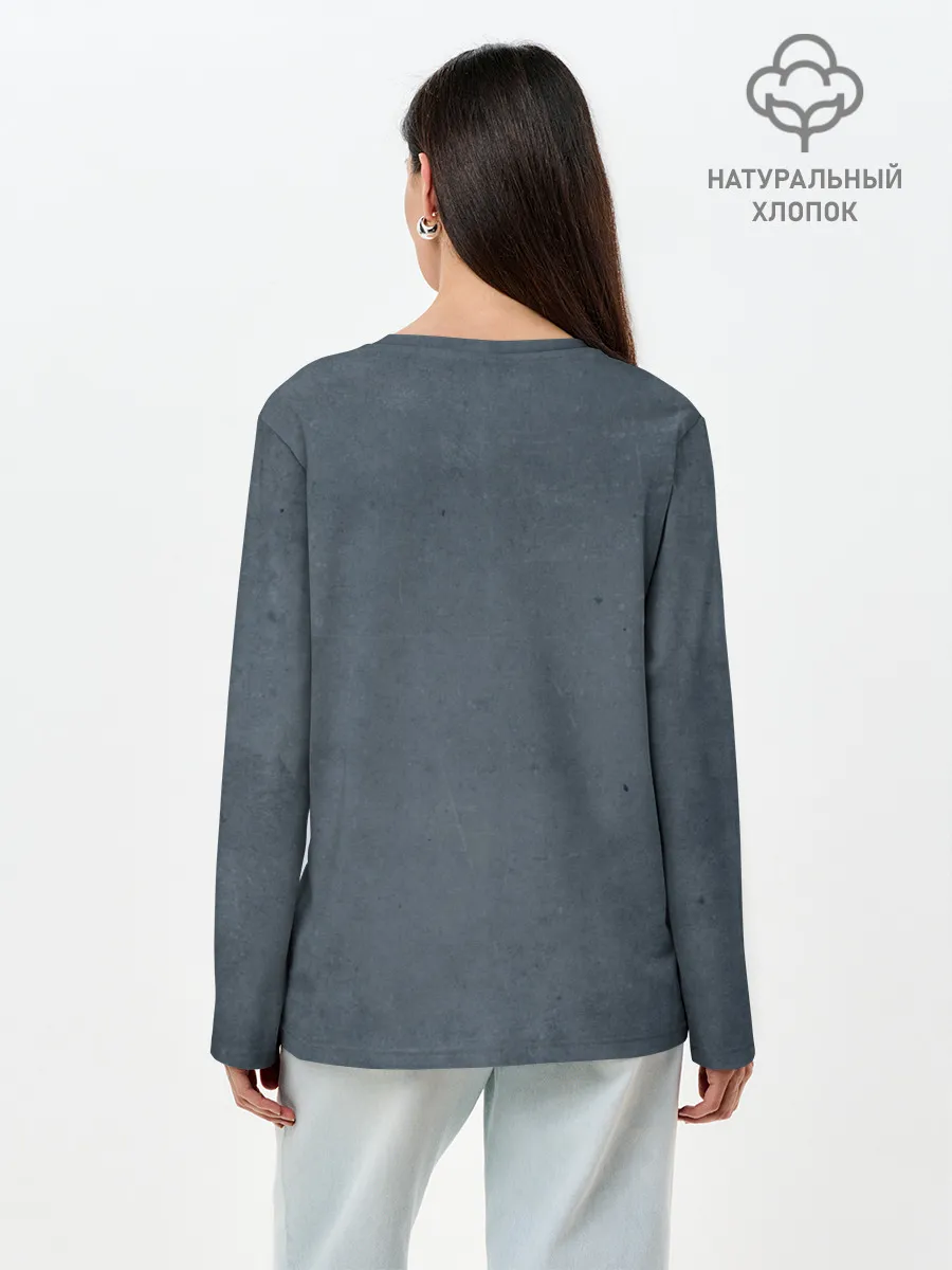 Лонгслив женский. Хлопок / His Dark Materials