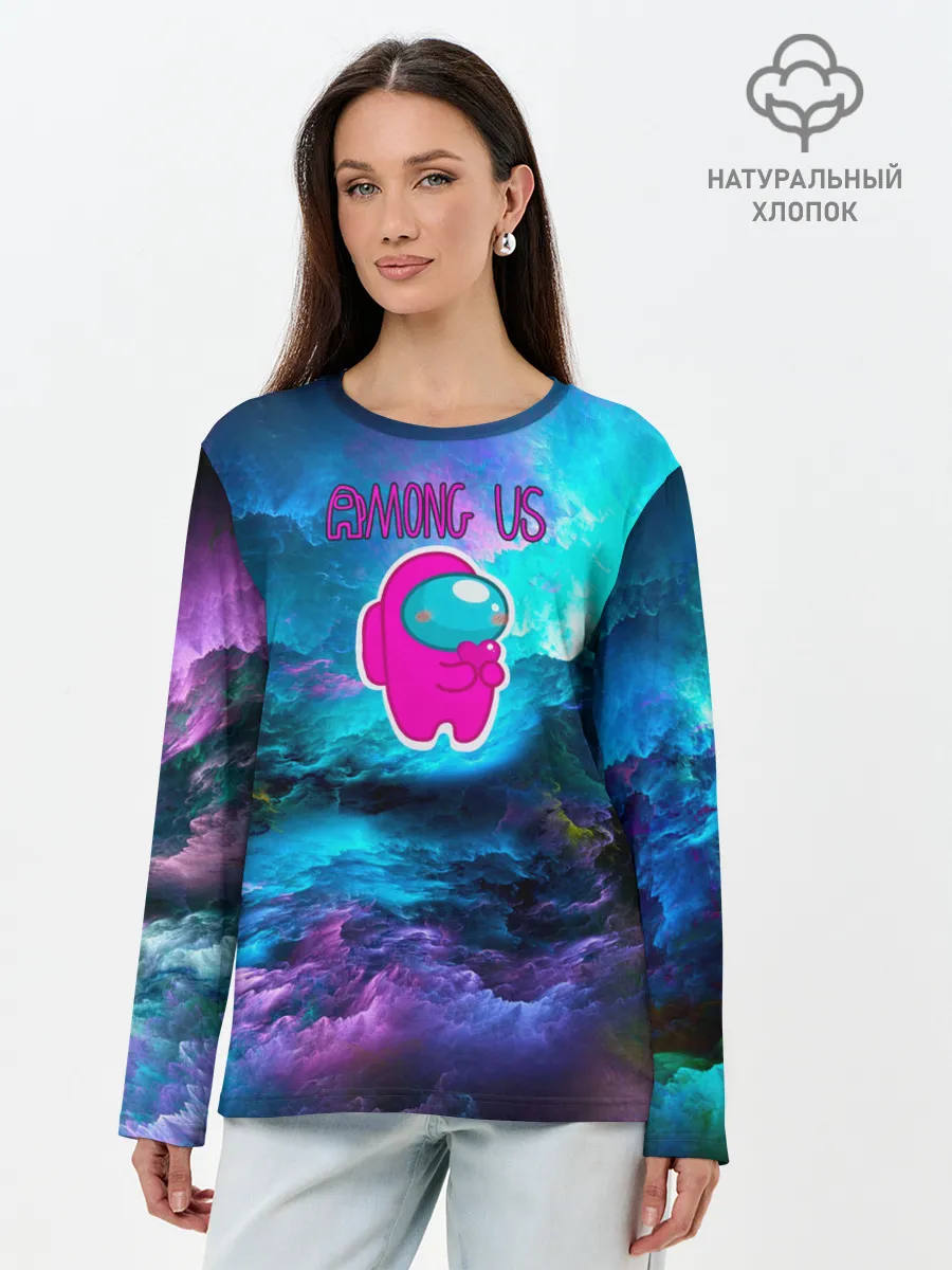 Лонгслив женский. Хлопок / Among Us