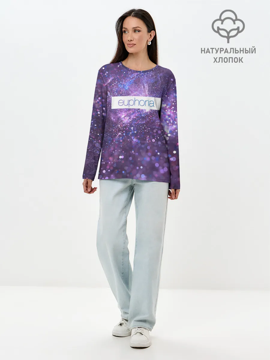Лонгслив женский. Хлопок / сериал Euphoria
