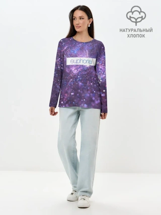 Лонгслив женский. Хлопок / сериал Euphoria