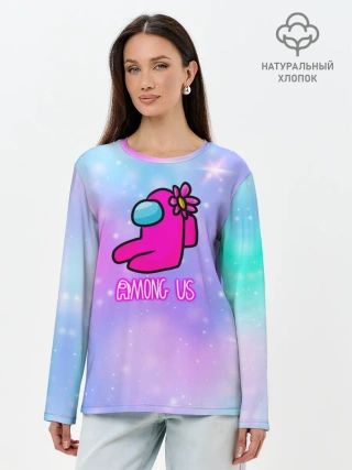 Лонгслив женский. Хлопок / Among Us