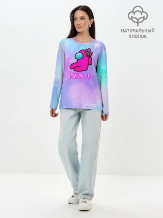 Лонгслив женский. Хлопок / Among Us