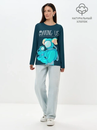 Лонгслив женский. Хлопок / Among Us