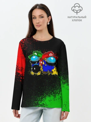 Лонгслив женский. Хлопок / Among Us