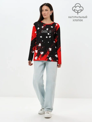 Лонгслив женский. Хлопок / Among Us