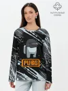 Лонгслив женский. Хлопок / Battle Royale - PUBG.