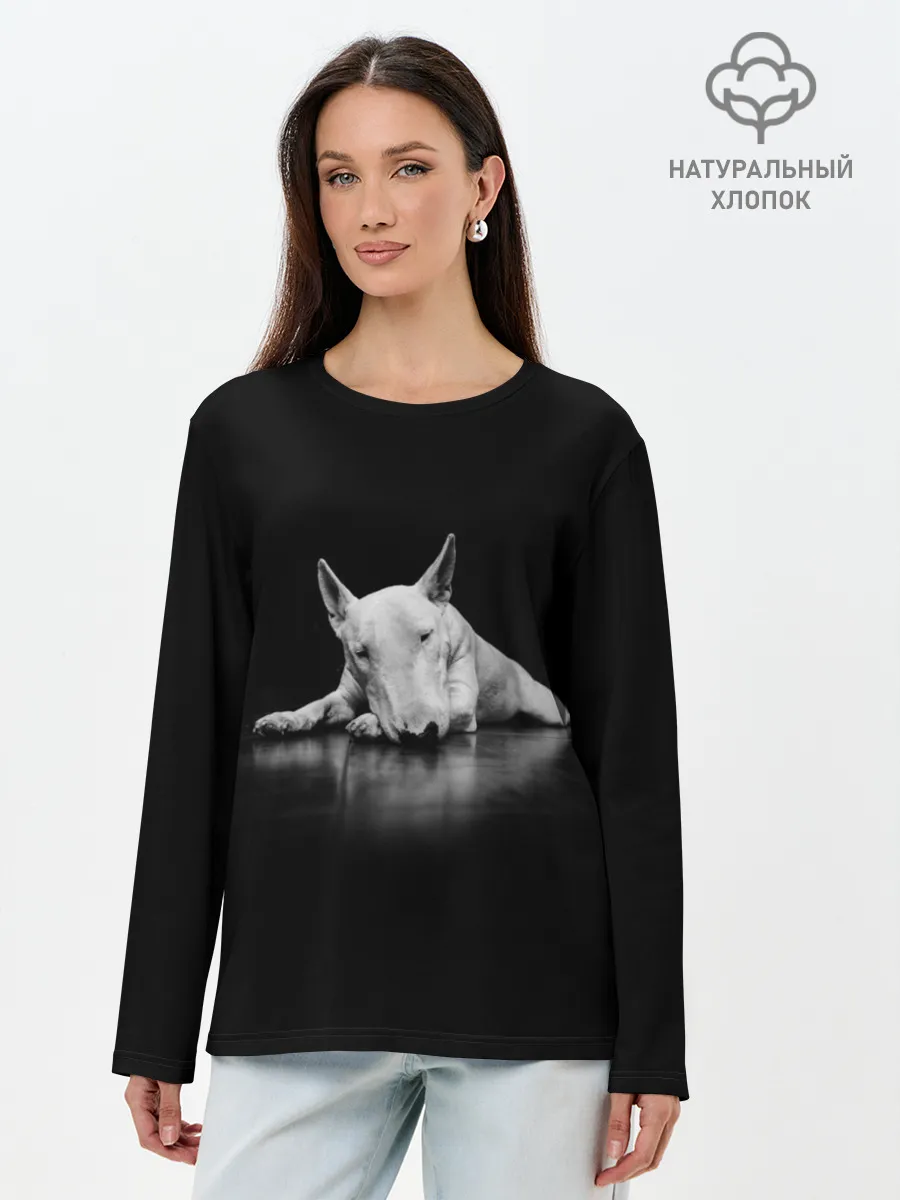 Лонгслив женский. Хлопок / Puppy