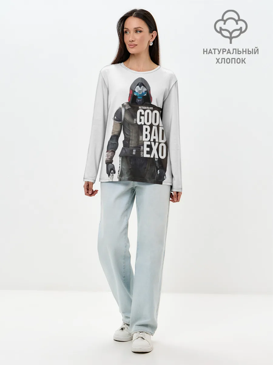 Лонгслив женский. Хлопок / Destiny 2