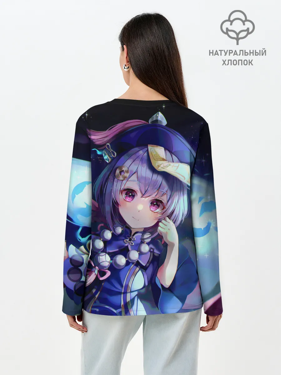 Лонгслив женский. Хлопок / GENSHIN IMPACT