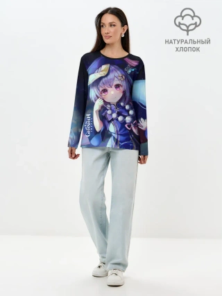 Лонгслив женский. Хлопок / GENSHIN IMPACT