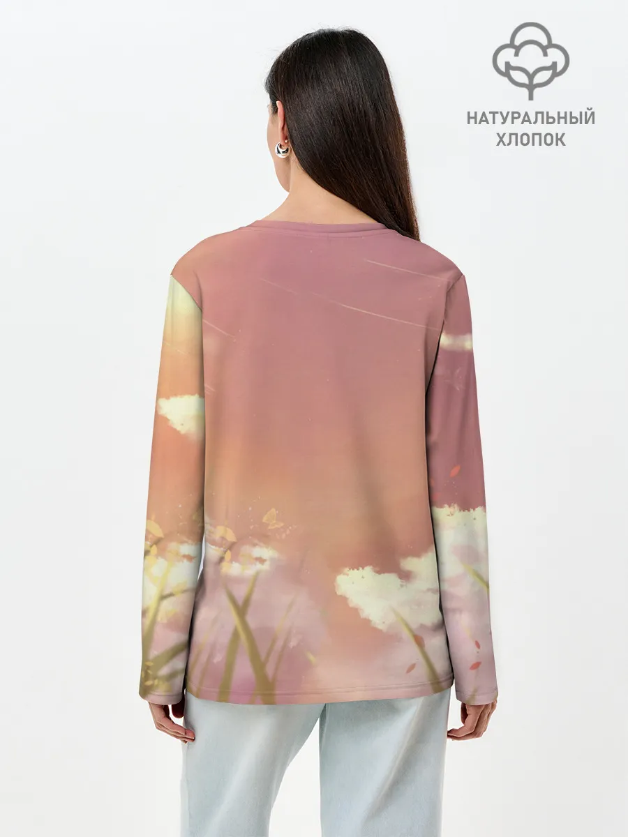 Лонгслив женский. Хлопок / GENSHIN IMPACT