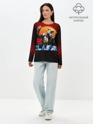 Лонгслив женский. Хлопок / Dune 2