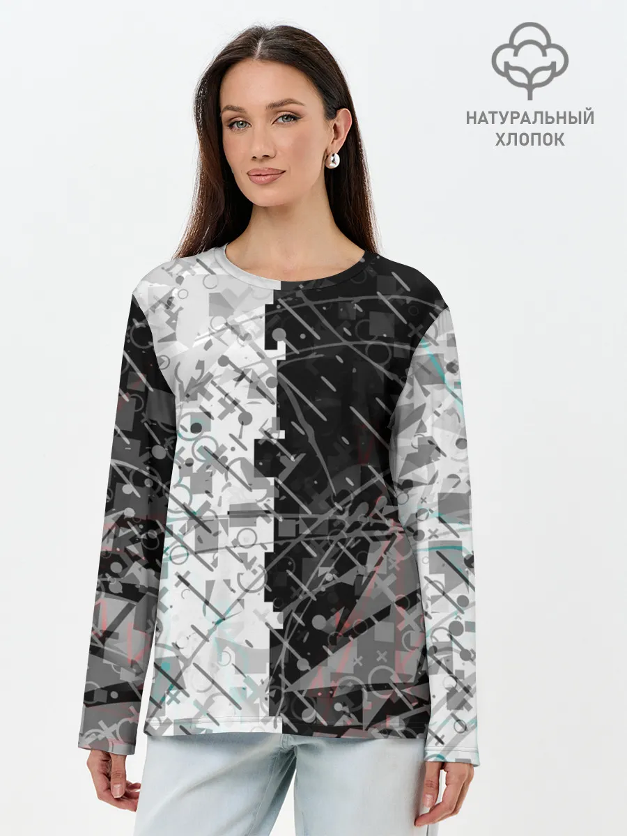 Лонгслив женский. Хлопок / The merger