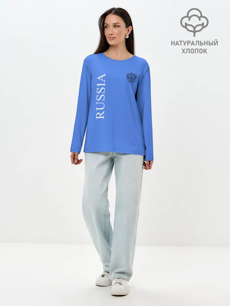 Лонгслив женский. Хлопок / RF_FASHION