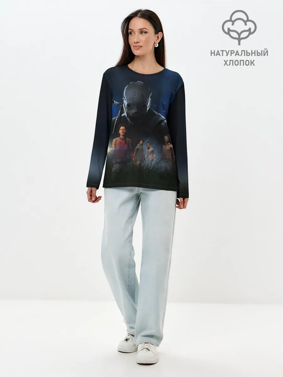 Лонгслив женский. Хлопок / Dead by daylight