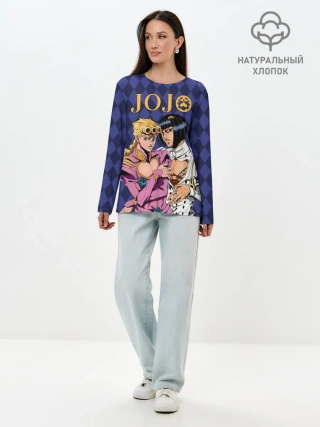 Лонгслив женский. Хлопок / JOJO