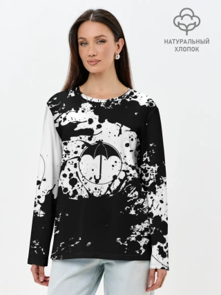 Лонгслив женский. Хлопок / Академия Амбрелла