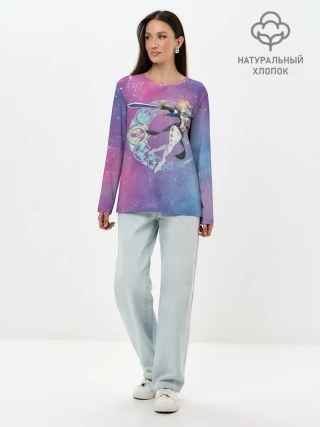 Лонгслив женский. Хлопок / Genshin Impact