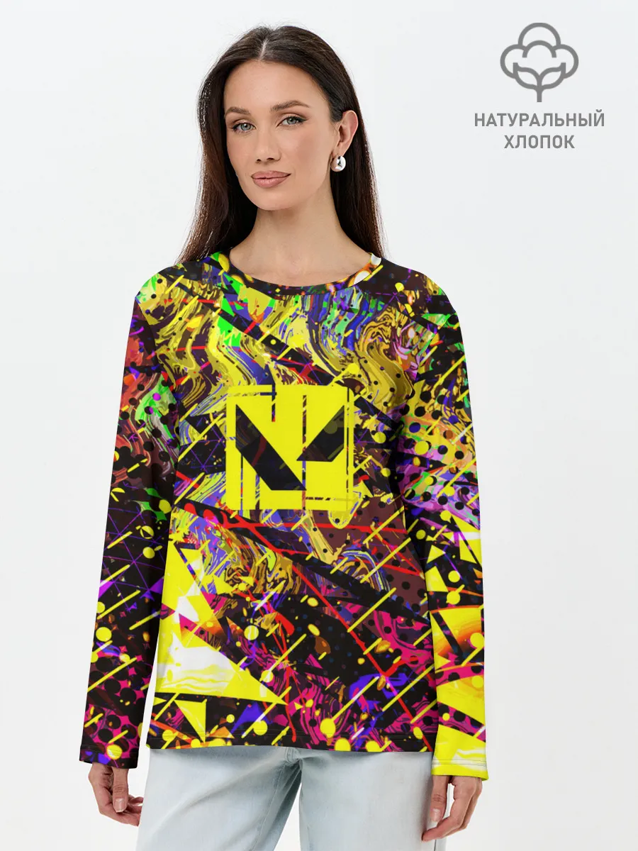 Лонгслив женский. Хлопок / Valorant