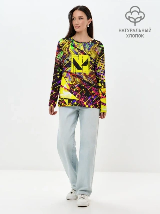 Лонгслив женский. Хлопок / Valorant