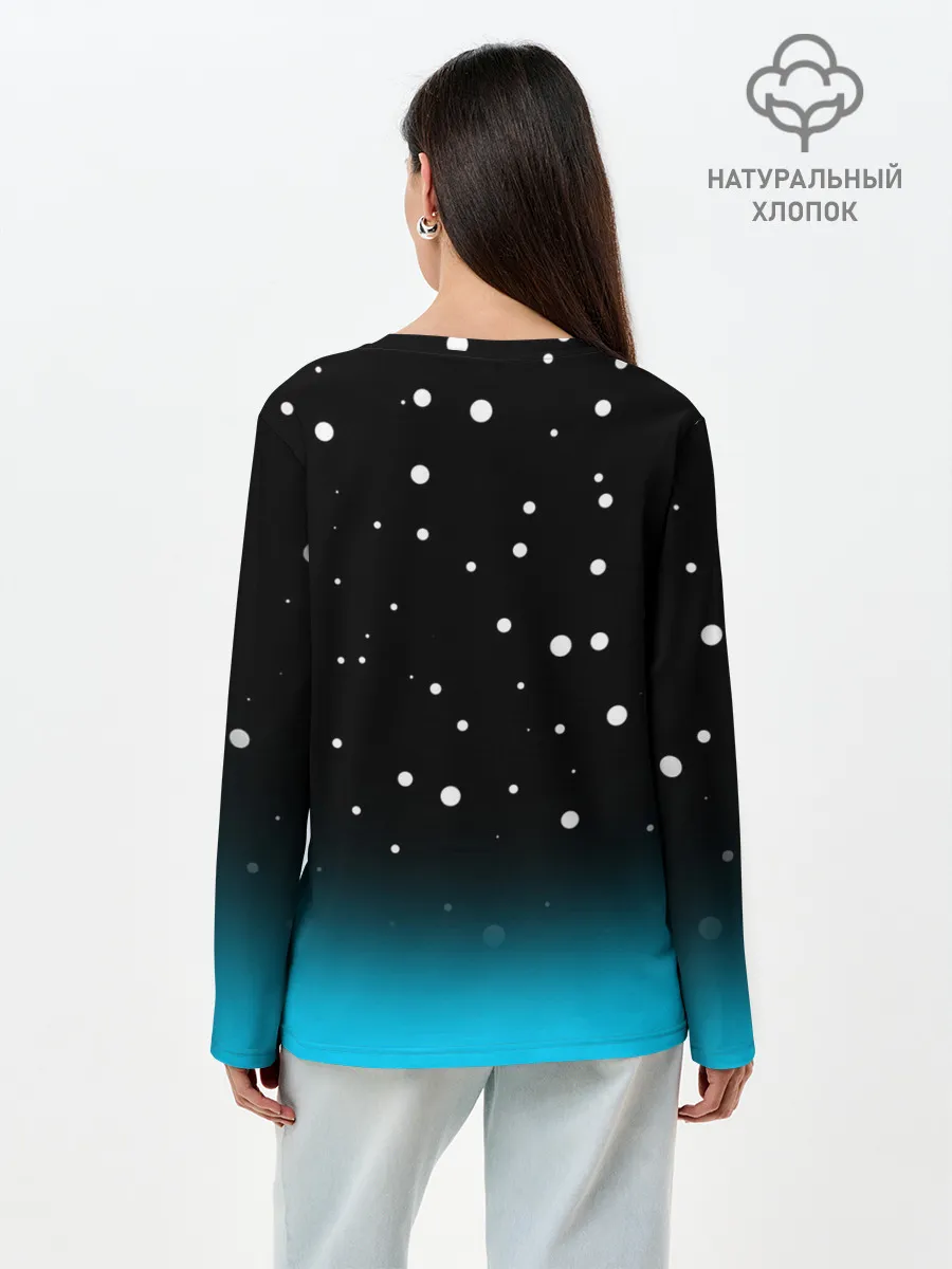 Лонгслив женский. Хлопок / HOLLOW KNIGHT