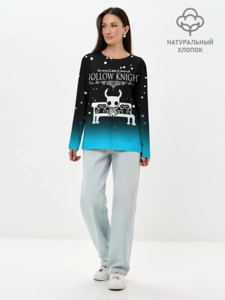 Лонгслив женский. Хлопок / HOLLOW KNIGHT