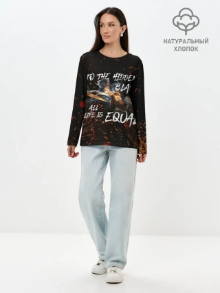 Лонгслив женский. Хлопок / Gusion Mobile Legends