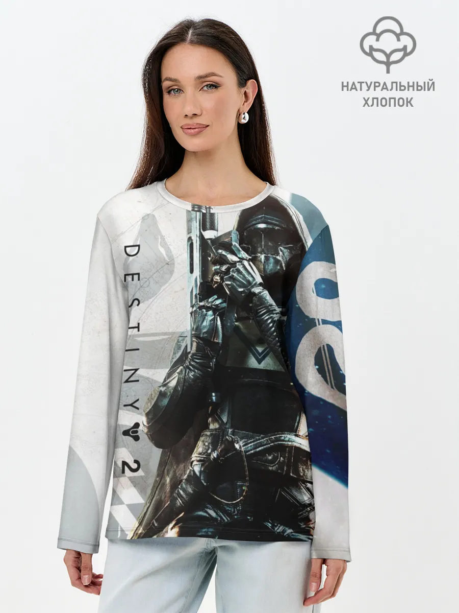 Лонгслив женский. Хлопок / DESTINY, HUNTER