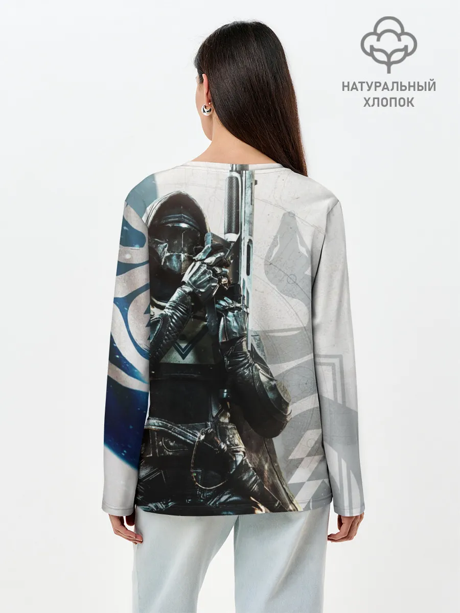 Лонгслив женский. Хлопок / DESTINY, HUNTER