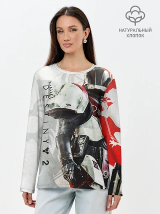 Лонгслив женский. Хлопок / DESTINY, TITAN