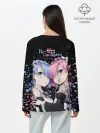 Лонгслив женский. Хлопок / Re:Zero, Рам и Рем