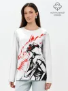 Лонгслив женский. Хлопок / Принцесса Мононоке
