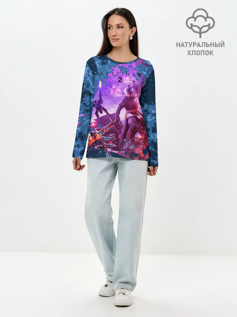 Лонгслив женский. Хлопок / Destiny 2 : Beyond Light