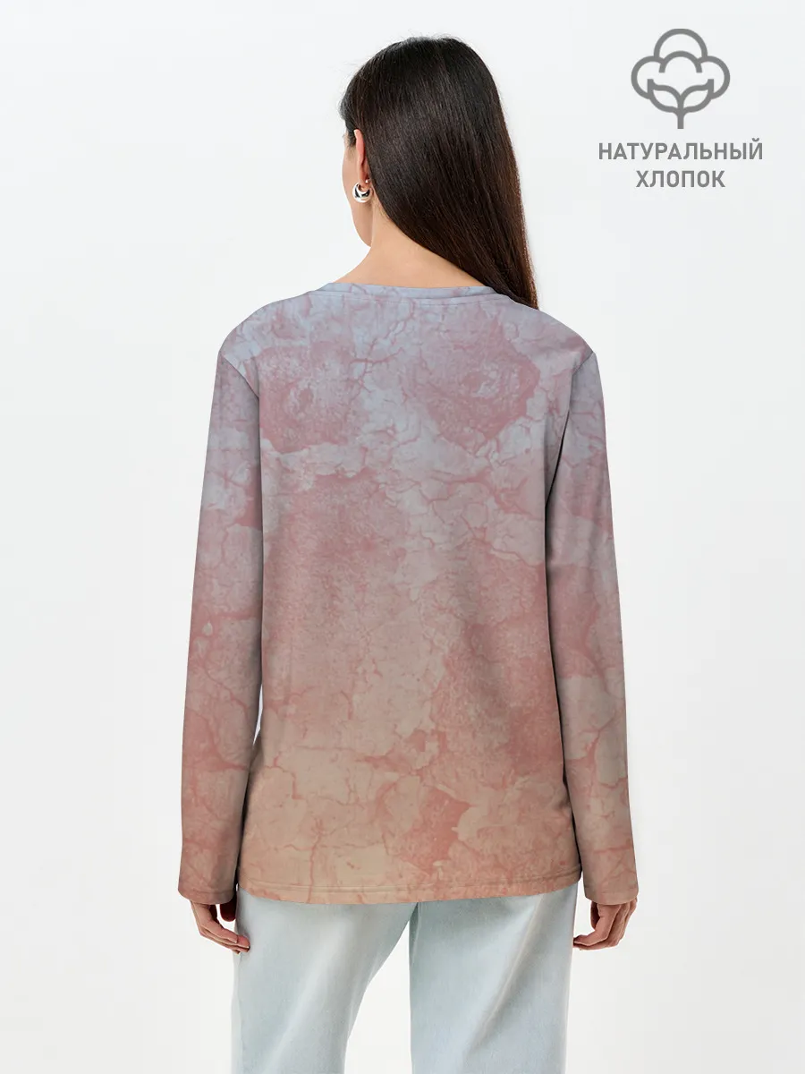 Лонгслив женский. Хлопок / Cyber USSR 2077