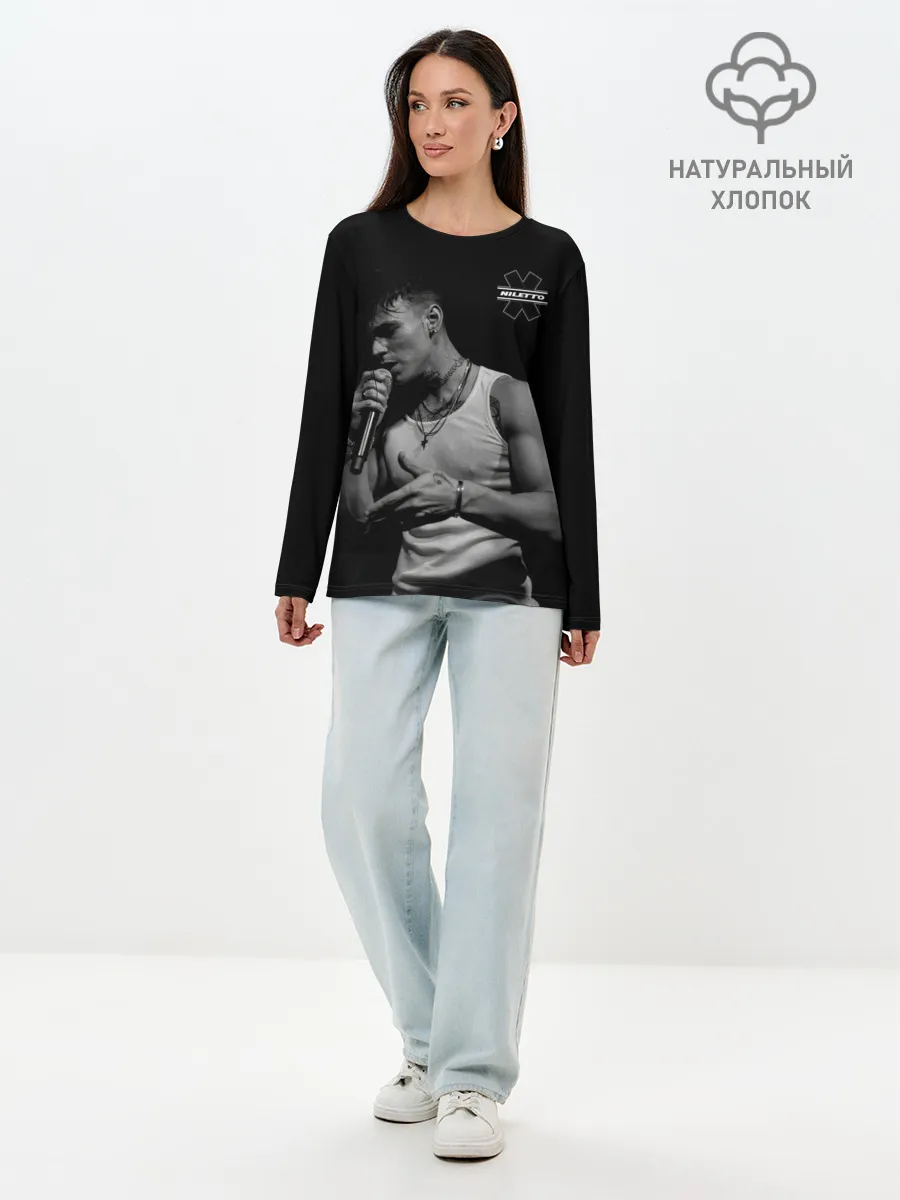 Лонгслив женский. Хлопок / NILETTO