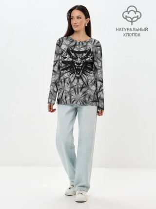 Лонгслив женский. Хлопок / The Witcher