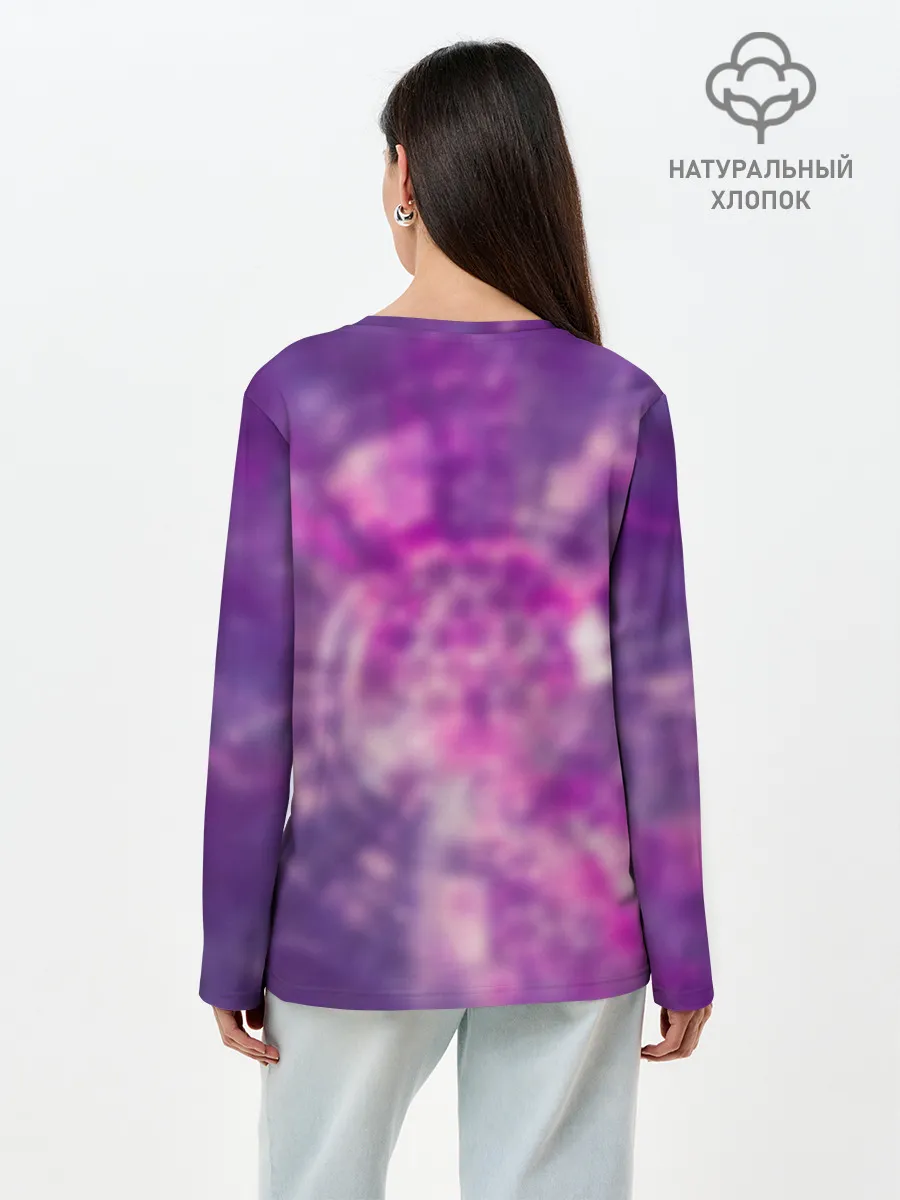 Лонгслив женский. Хлопок / Незуко, Камадо