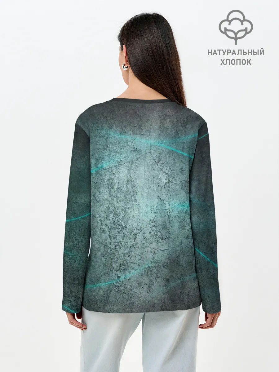 Лонгслив женский. Хлопок / Доктор Стоун