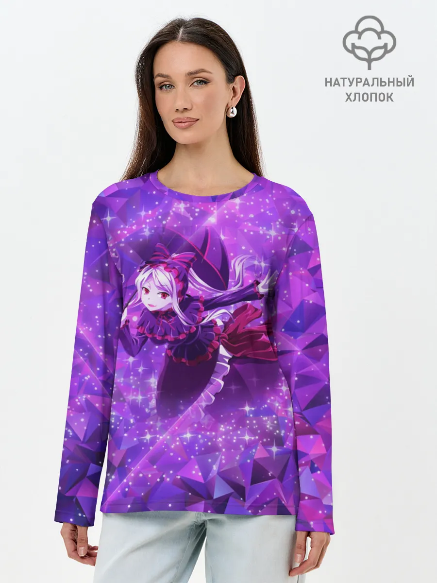 Лонгслив женский. Хлопок / Шалтир Бладфоленн