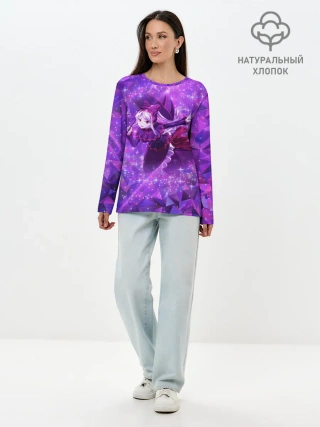 Лонгслив женский. Хлопок / Шалтир Бладфоленн