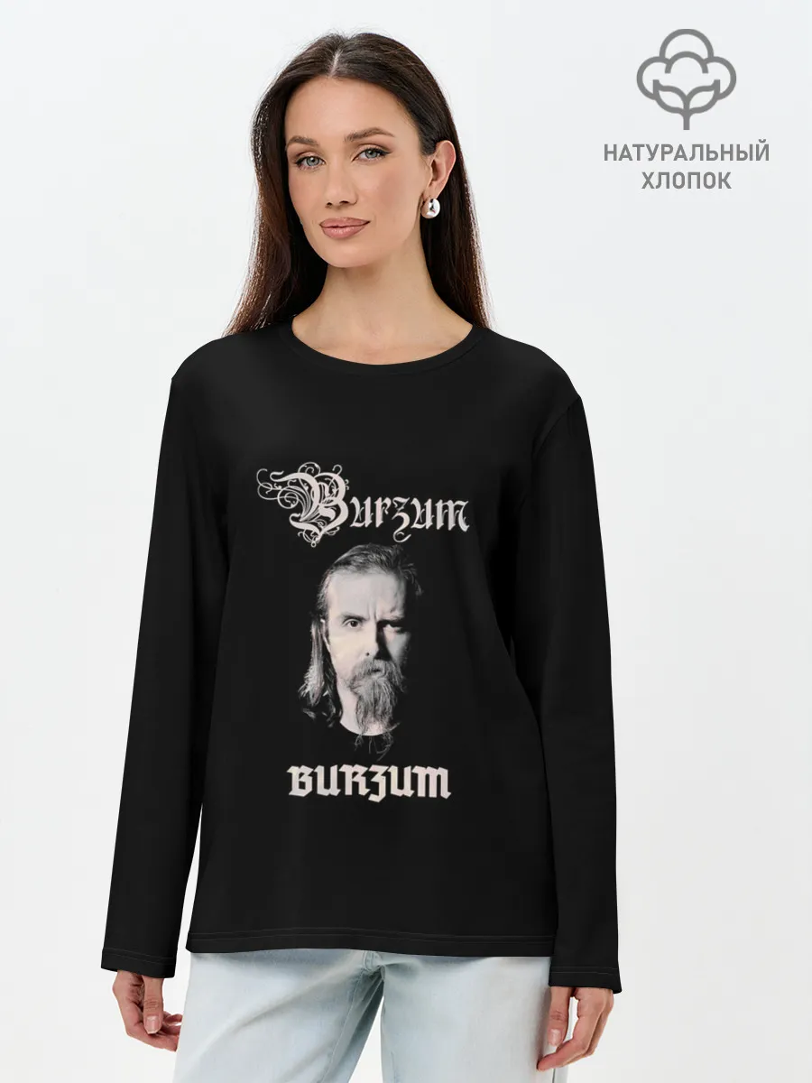 Лонгслив женский. Хлопок / Burzum
