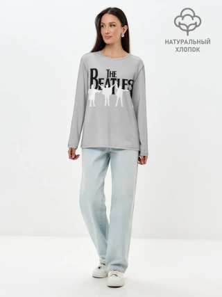 Лонгслив женский. Хлопок / The Beatles
