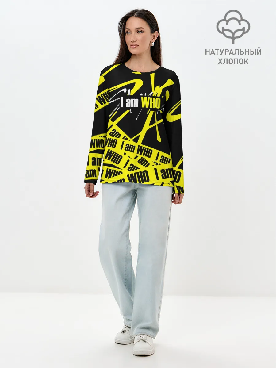 Лонгслив женский. Хлопок / STRAY KIDS